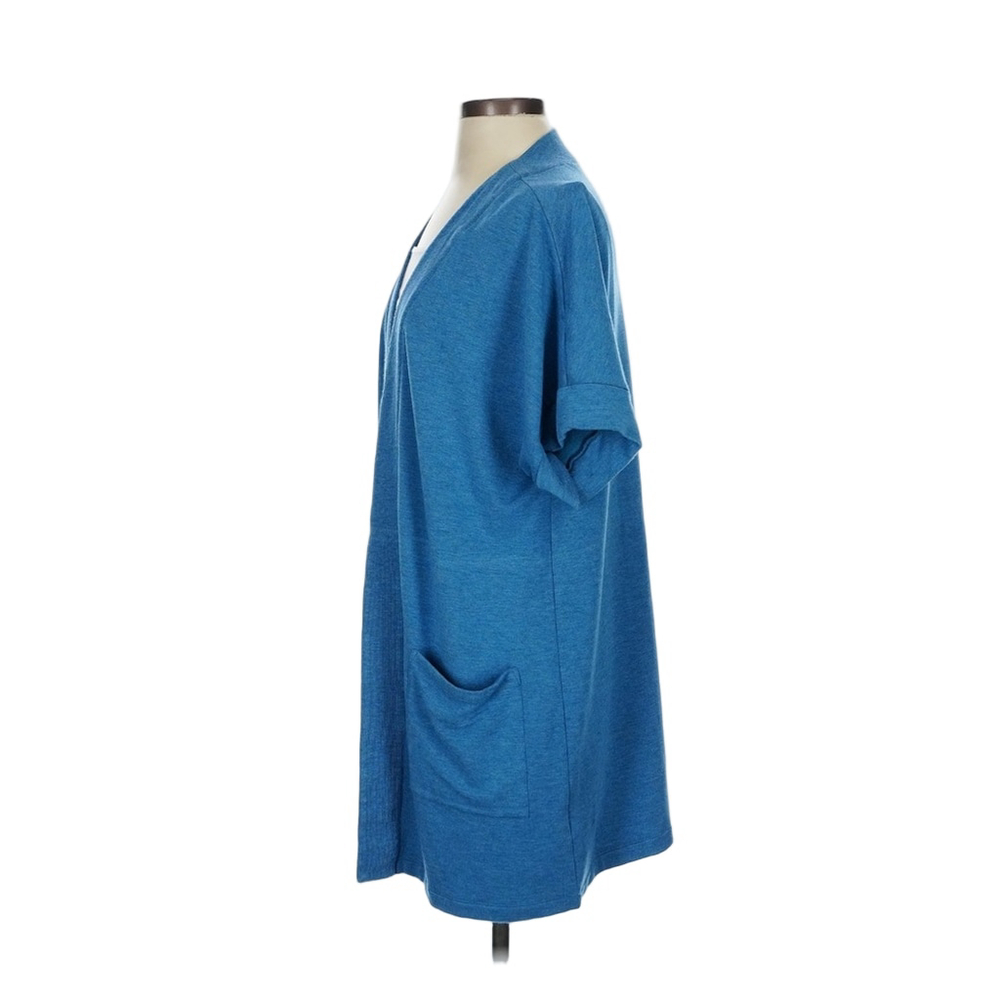 SOFT SURROUNDINGS BLUE CARDIGAN - Picture 4 of 8